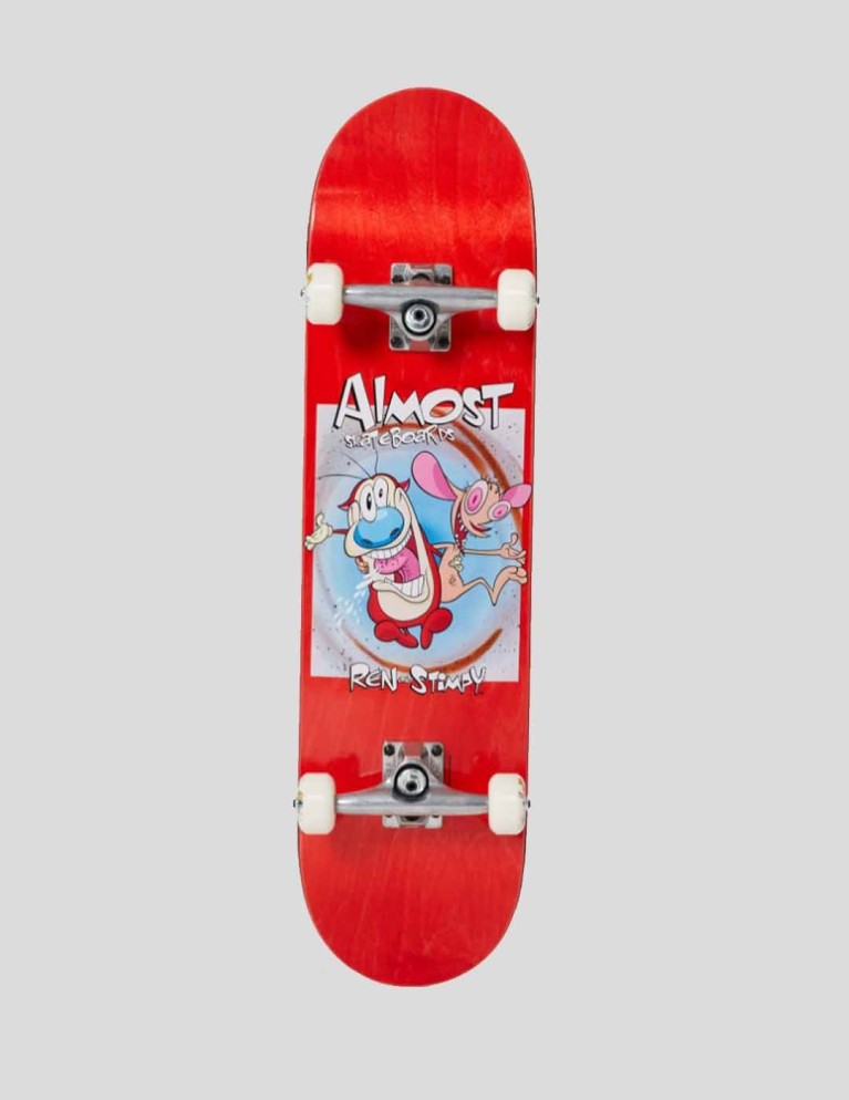 Skate completo ALMOST ren & stimpy boxed premium complete 8.0 ́ ́ rede